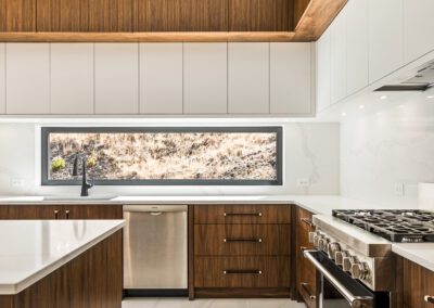 Modern Kitchen side view